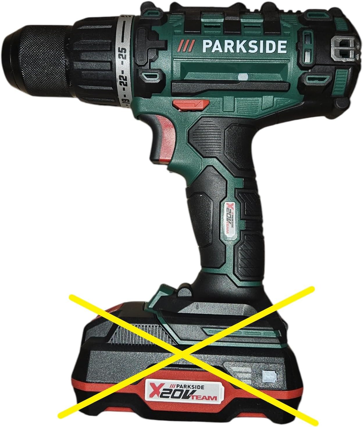 Taladro atornillador Parkside PKLLP3360