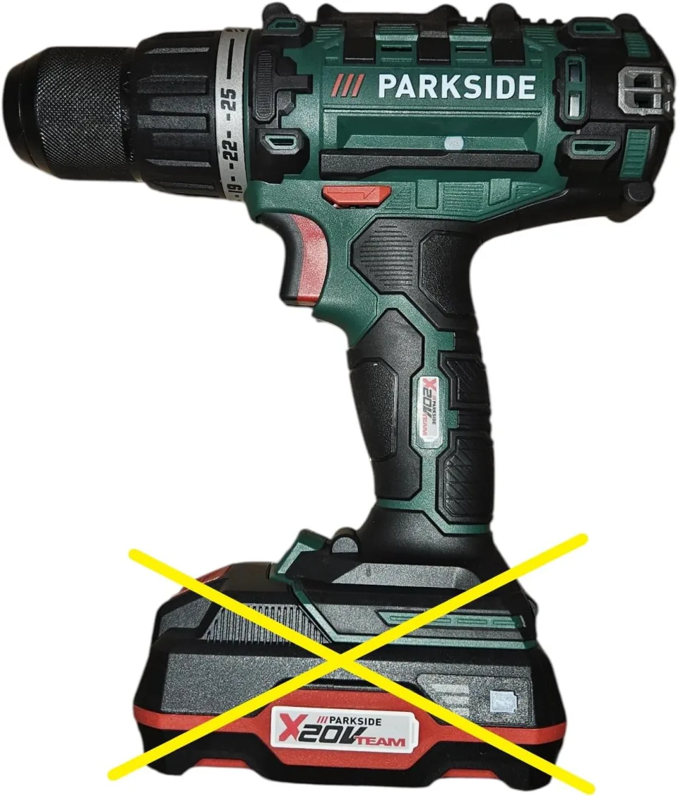 Taladro atornillador Parkside PKLLP3360