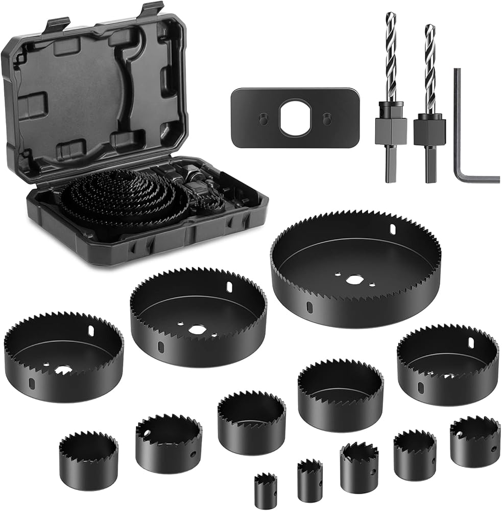 Kit de sierras de corona para pladur